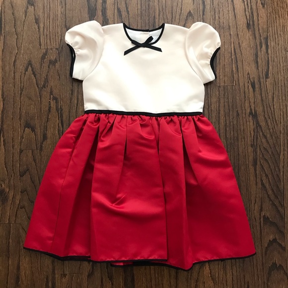 Livly Dresses Nwt Livly Red Cream Holiday Dress Poshmark